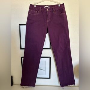 purple low rise pacsun jeans